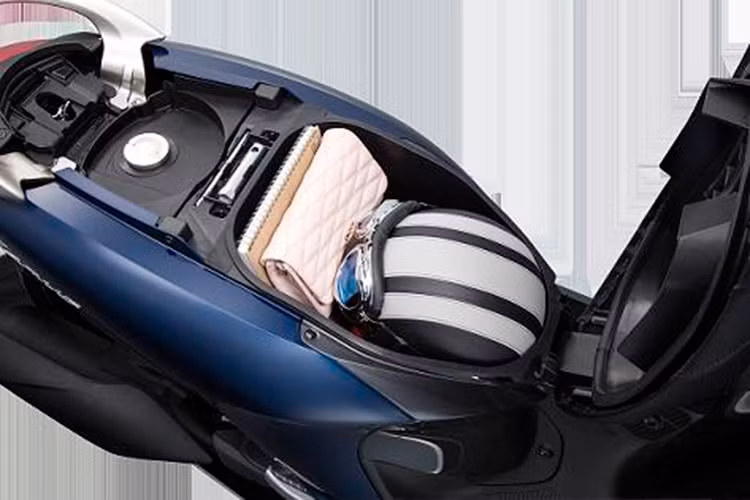 Janus sở hữu kích thước D x R x C lần lượt là 1850 x 705 x 770 mm, chiều cao yên 770 mm, chiếc xe tỏ ra rất vừa vặn với thể hình của đa số nữ giới trẻ ở Việt Nam - nhóm khách hàng chính mà Janus hướng tới. Khoang hành lý bên dưới yên xe Janus có thể tích đủ để chứa 1 mũ bảo hiểm nửa đầu cùng một vài vật dụng cá nhân khác.