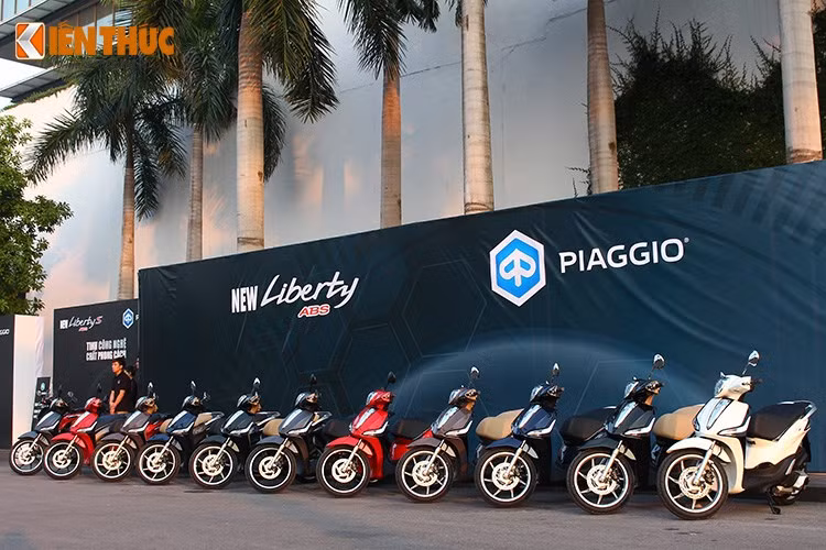 Trieu hoi 13.052 xe Liberty 125 ABS loi khung gam tai VN