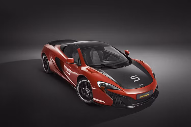 Phiên bản đặc biệt này của siêu xe 650S Spider mang tên Can-Am 50th với mục đích kỷ niệm 50 thành lập giải đua Can-Am.