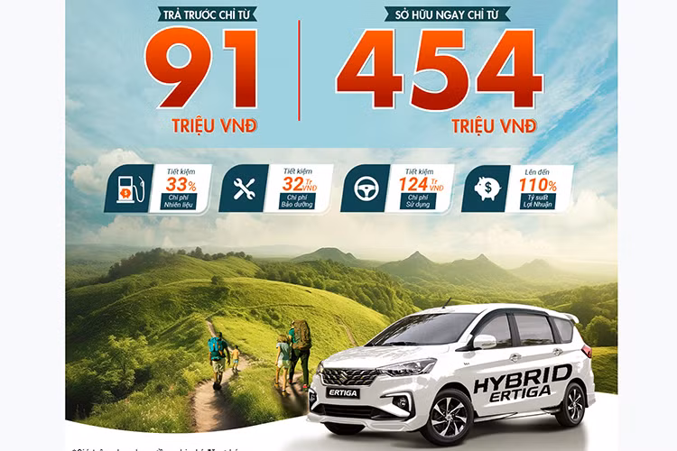 Suzuki Ertiga Hybrid tai Viet Nam lan dau ve moc 478 trieu dong-Hinh-3