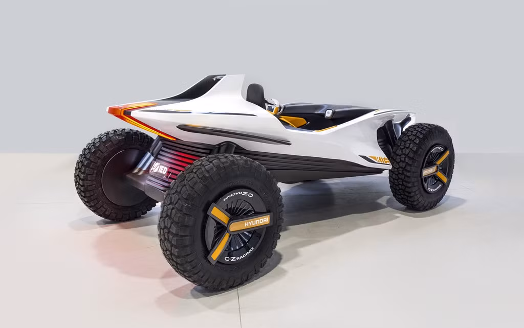 Đây là sự cộng tác lần thứ hai của Hyundai với IED. Bộ đôi này từng giới thiệu mẫu xe thể thao concept PassoCorto vào năm 2014. Hãng xe cho biết các dự án như Kite được giới thiệu là cam kết của họ đối với các tổ chức châu Âu như IED, đồng thời đánh dấu tên tuổi sinh viên Marco Gianotti PassoCorto, hiện là nhà thiết kế tại Hyundai Design Center Europe.