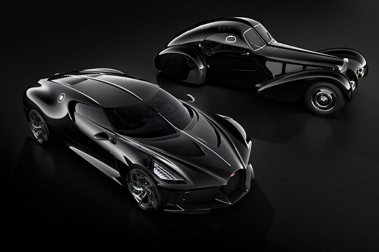 Giá xe Bugatti La Voiture Noire tới 11 triệu Euro (khoảng 12,4 triệu USD và 289,5 tỷ đồng), La Voiture Noire được ra đời để tri ân chiếc Type 57 SC Atlantic biểu tượng của ông Jean Bugatti, con trai cả của nhà sáng lập thương hiệu siêu xe này. Trong làng xe hiện đại, Bugatti La Voiture Noire có lẽ chỉ "rẻ hơn" Rolls-Royce Sweptail vốn có giá 12,8 triệu USD.