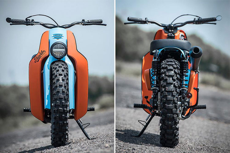 Kết quả sau khi hoàn thiện đã là một chiếc Honda Super Cub Scrambler rất ấn tượng, nó độ đã hoàn toàn lột xác một chiếc xe "phố" hiền dịu và nhẹ nhàng trở thành một chiếc Scrambler đa địa hình chuẩn mực và nổi bật.