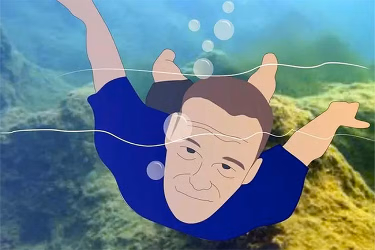 Khi đập vỡ kính cửa sổ, hãy ưu tiên đưa trẻ em ra trước. Trước khi thoát ra, bạn nên ra tín hiệu để trẻ nhỏ hít một hơi sâu dưỡng khí trước khi thoát ra ngoài. Nếu trẻ biết bơi thì cố gắng đưa trẻ lên càng cao càng tốt; nếu không, cố gắng cho trẻ bám vào một vật có thể nổi được trước khi ra ngoài, sau đó, bạn thoát ra, rồi cố gắng đưa trẻ cùng lên mặt nước.