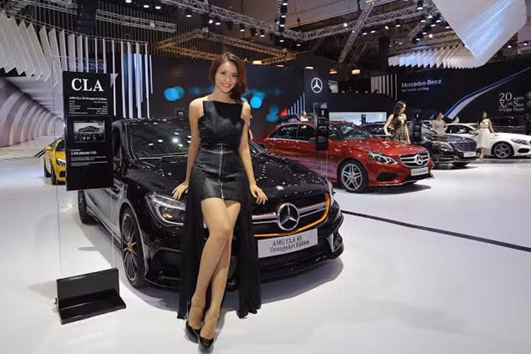 Toàn bộ gian hàng của hãng với 20 mẫu xe mới nhất được trưng bày trưng bày đều hướng đến chủ đề “Chuyển động cùng Đẳng cấp thời thượng”.