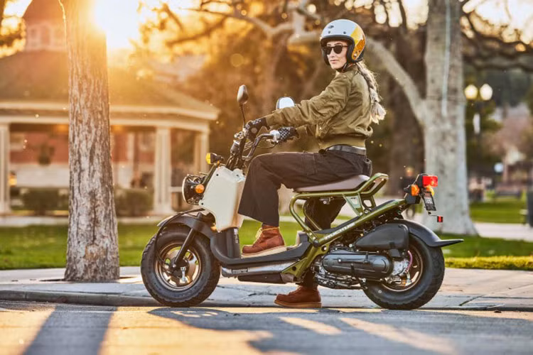 Sức mạnh của Ruckus đến từ loại động cơ đơn xi lanh, 4 thì, SOHC, dung tích 49cc, làm mát bằng chất lỏng. Khối động cơ này đạt tỷ số nén 11.9:1, đi kèm với hệ thống ECU (điều khiển điện tử) và hệ thống hộp số tự động.