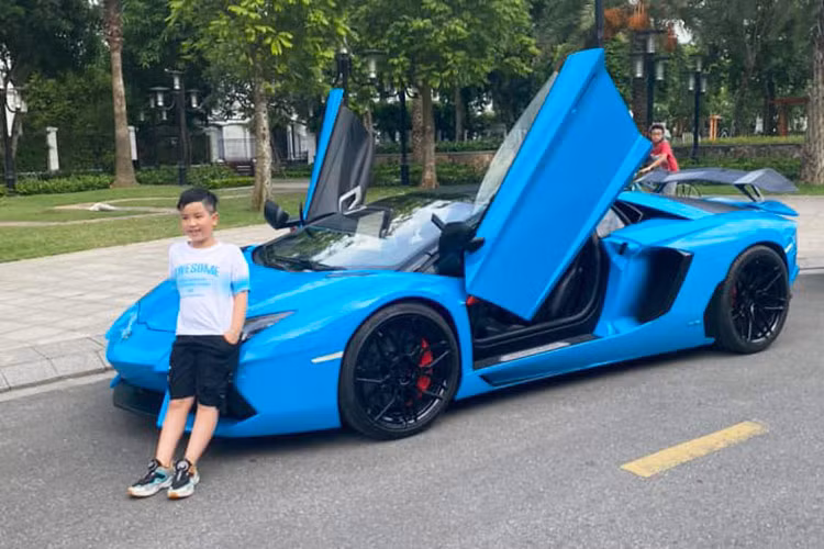 Siêu xe Lamborghini Aventador LP700-4 mui trần của đại gia Hải Phòng sử dụng khối động cơ V12, dung tích 6.5 lít, sản sinh công suất tối đa 700 mã lực tại vòng tua máy 8.250 vòng/phút và mô-men xoắn cực đại 690 Nm tại vòng tua máy 5.500 vòng/phút.