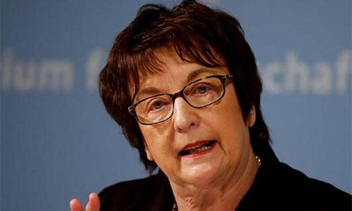 Bộ trưởng Kinh tế và Năng lượng Đức Brigitte Zypries. (Nguồn: AFP)