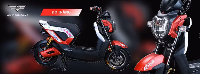 Xe dien Anbico khuyen mai 