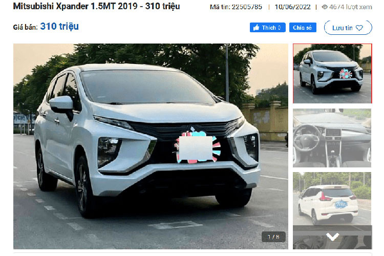 Mitsubishi Xpander 2019 rao ban 