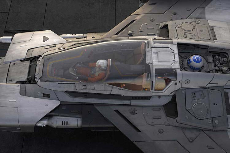 Phía trước của phi thuyền có những hốc hút gió và hệ thống đèn chạy ban ngày 4 điểm tương tự như ở trên mẫu xe điện Porsche Taycan. Đây rõ ràng là một chi tiết thiết kế có sự tính toán chứ không phải là ngẫu nhiên. 