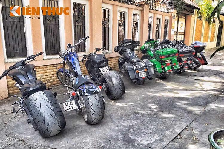 Dàn môtô phân khối lớn trên 1000cc của biker 9x "Đức tào phớ".