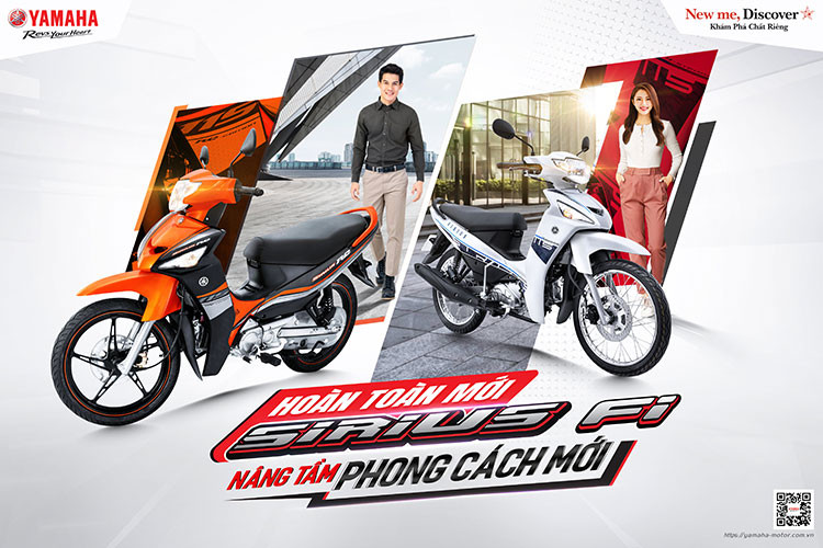 Ra mat Yamaha Sirius 2021 tai Viet Nam, “huyen thoai” xe so tro lai