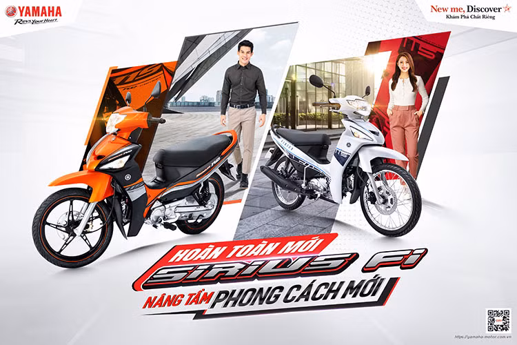 Ra mat Yamaha Sirius 2021 tai Viet Nam, “huyen thoai” xe so tro lai