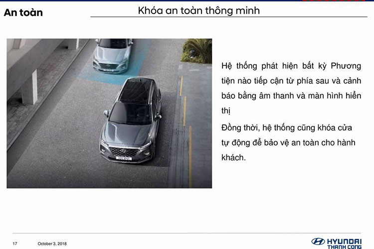 Về phía Hyundai Thành Công (HTC) cũng không đưa ra ý kiến nào về những thông tin này, đại diện của HTC chỉ xác nhận rằng Hyundai SantaFe 2019 sẽ được lắp ráp trong nước tại nhà máy của Hyundai Thành Công ở Ninh Bình.