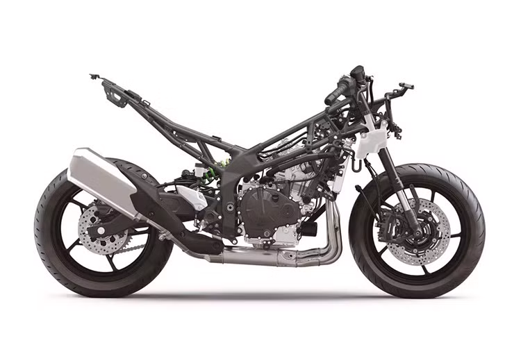 Vì xe ở Indonesia là bản ZX-4RR cao cấp nhất nên có những trang bị như ly hợp chống trượt, bướm ga điện tử, tính năng lên/xuống số nhanh, hệ thống đèn LED trước/sau, kính chắn gió màu khói, bảng đồng hồ kỹ thuật số với màn hình LCD 4,3 inch, cổng USB và tính năng kết nối với điện thoại thông minh.