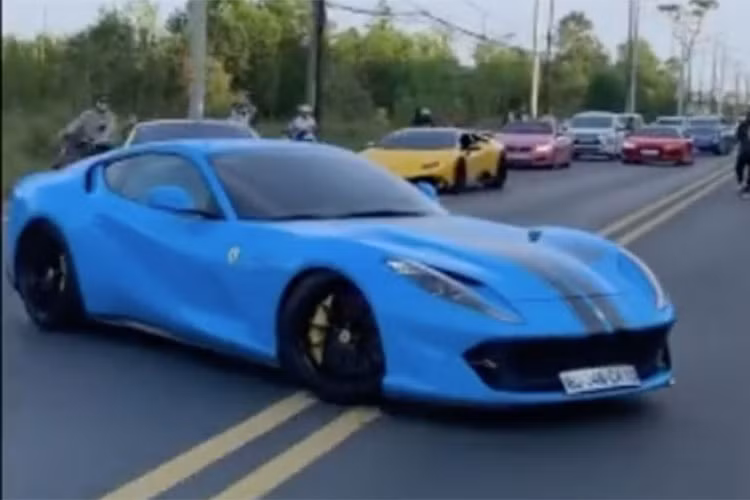 Su kien sieu xe tram ty cua Hoang Kim Khanh lon xon, vi pham ATGT