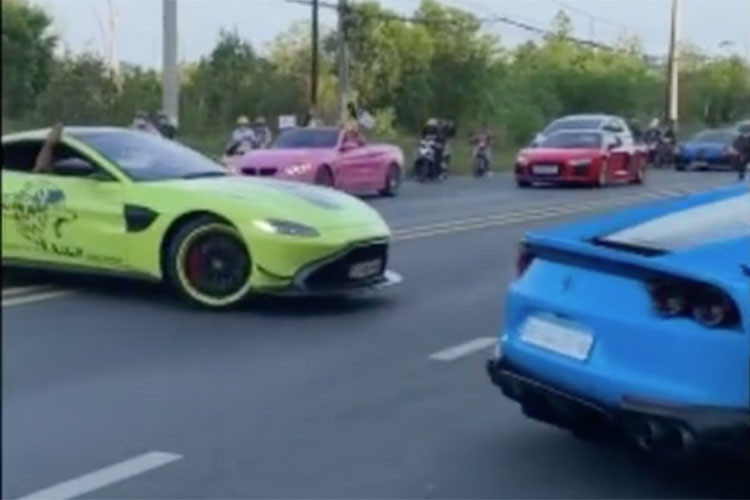 Su kien sieu xe tram ty cua Hoang Kim Khanh lon xon, vi pham ATGT-Hinh-3