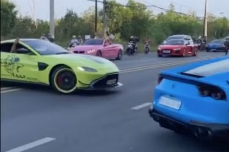 Su kien sieu xe tram ty cua Hoang Kim Khanh lon xon, vi pham ATGT-Hinh-3