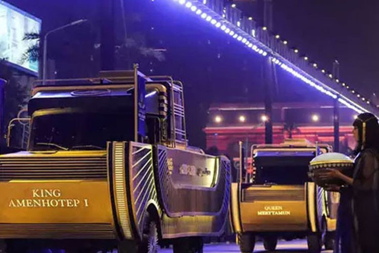 Ai Cap su dung xe tai dac biet van chuyen 22 xac uop Pharaoh
