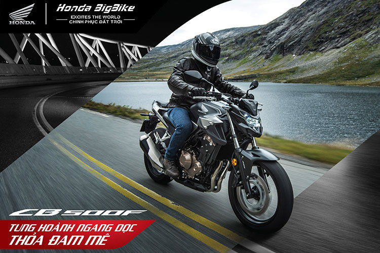 Thiết kế Honda CB500F 2021 mới là sự cân bằng giữa việc đảm bảo yếu tố thẩm mỹ và tính thực tiễn, đáp ứng nhu cầu của người sở hữu về một mẫu xe vừa cuốn hút trong phong cách vừa thân thiện trong trải nghiệm. Khung xe thiết kế dạng kim cương khỏe và nhẹ với độ linh hoạt cao mang lại phản hồi tốt cho xe trong các điều kiện vận hành khác nhau.