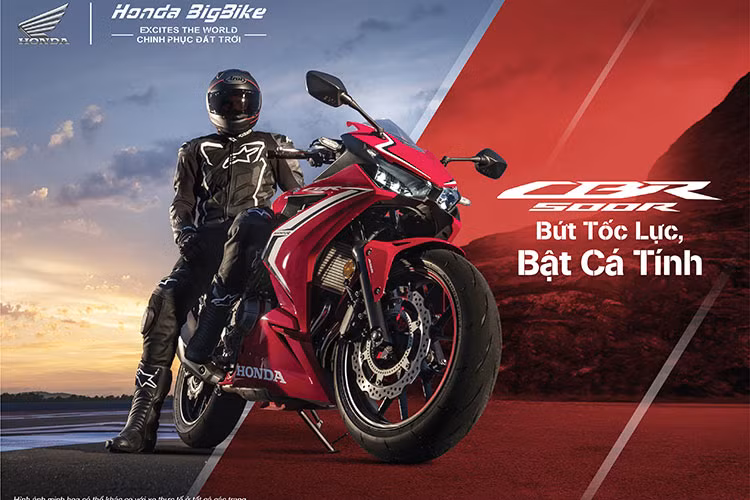 Honda CBR650R, CBR500R va CB500F 2021 tu 179 trieu tai Viet Nam