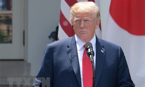Tổng thống Mỹ Donald Trump. (Nguồn: THX/TTXVN)