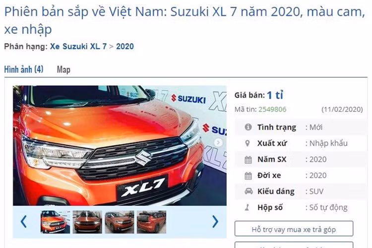 Tuy nhiên, một số đại lý đã bắt đầu nhận đặt cọc xe với giá 1 tỷ đồng nhập khẩu nguyên chiếc từ Indonesia. Trong khi trước đó, theo phán đoán của nhiều người giá xe chỉ dao động ở mức khoảng 600 triệu đồng. Vẫn không rõ mức giá 1 tỷ đồng có phải là phiên bản Alpha cao cấp nhất hay không.