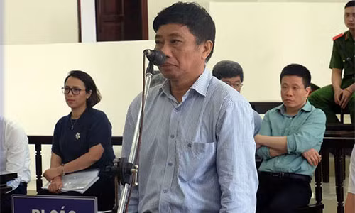 Bị cáo Ninh Văn Quỳnh tại tòa.