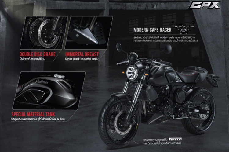 Legend Gentleman 200 phiên bản cũ hiện vẫn đang được bán với giá 65 triệu đồng tại các showroom của hãng GPX và là một trong những mẫu xe bán chạy nhất tại thị trường Việt Nam của GPX Racing.