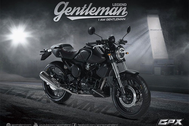 Mới đây, hãng xe máy đến từ Thái Lan mang tên GPX Racing vừa chính thức cho ra mắt những chiếc xe có kiểu dáng cổ điển lai với hiện đại giống như Ducati Scrambler mới mang tên GPX Legend Gentleman 2019 với màu đen và bộ tem hoàn toàn mới rất hút mắt người nhìn.