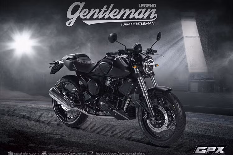 Mới đây, hãng xe máy đến từ Thái Lan mang tên GPX Racing vừa chính thức cho ra mắt những chiếc xe có kiểu dáng cổ điển lai với hiện đại giống như Ducati Scrambler mới mang tên GPX Legend Gentleman 2019 với màu đen và bộ tem hoàn toàn mới rất hút mắt người nhìn.