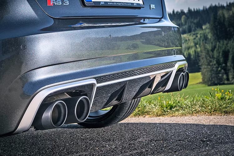 Pô độ cùng đuôi sau được làm mới cho Audi RS3 ABT Sportsline sức mạnh vượt trội.