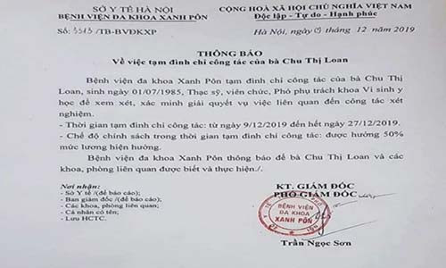 Vu can bo BV Xanh Pon cat que thu HIV, viem gan B: So Y te Ha Noi vao cuoc-Hinh-2
