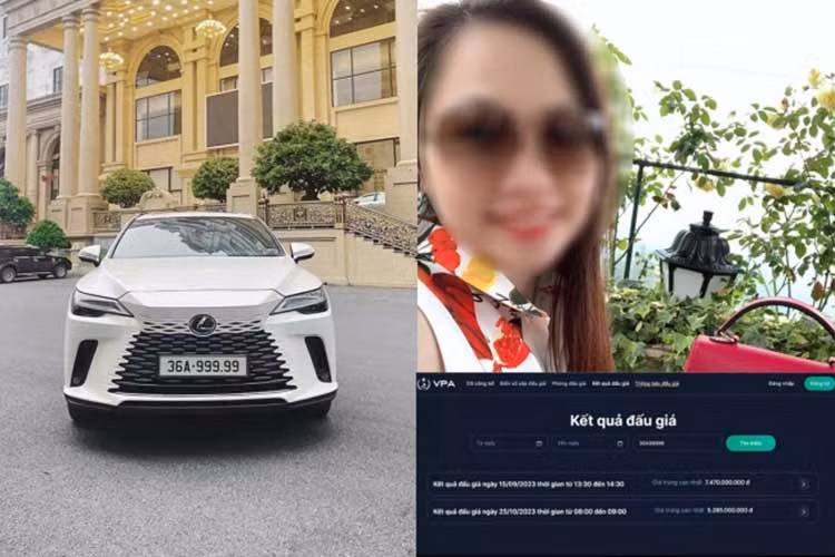 Sau 2 lần đấu giá, cuối cùng biển số "ngũ quý" 36A-999.99 đã chính thức có chủ. Vào ngày 9/11 mới đây, người trúng đấu giá lần 2 đã hoàn thành nghĩa vụ tài chính và thanh toán đầy đủ tiền. Không chỉ chia sẻ việc đã nộp đủ tiền, chủ nhân mới của chiếc biển vip này cũng đã lắp biển số 36A-999.99 cho Lexus RX 350 mới.