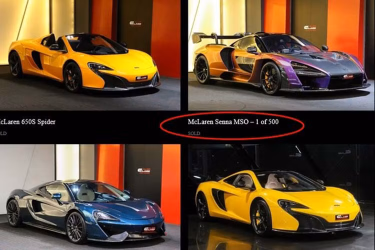 Hiện chiếc siêu xe McLaren Senna triệu đô màu Cerberus Pearl đã được đại lý Al Ain Class Motors ở Dubai để trạng thái đã bán. Điều này chứng tỏ đã có ai đó đặt cọc mua chiếc siêu xe triệu đô này. Hy vọng rằng những sự trùng hợp này là do một khách hàng Việt mua McLaren Senna màu Cerberus Pearl tạo ra.