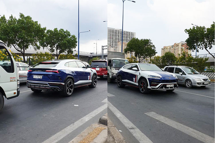 Thay vào đó, chiếc siêu SUV Lamborghini Urus của Minh Nhựa đã được lắp bộ mâm chính hãng 5 chấu kép tương tự như Lamborghini Urus màu ghi xám của 1 người yêu xe ở Nha Trang. Việc có "dàn chân" mới cũng giúp ngoại hình chiếc siêu SUV Lamborghini Urus của Minh "Nhựa" trở nên cứng cáp hơn so với thời điểm lúc mới về nước.