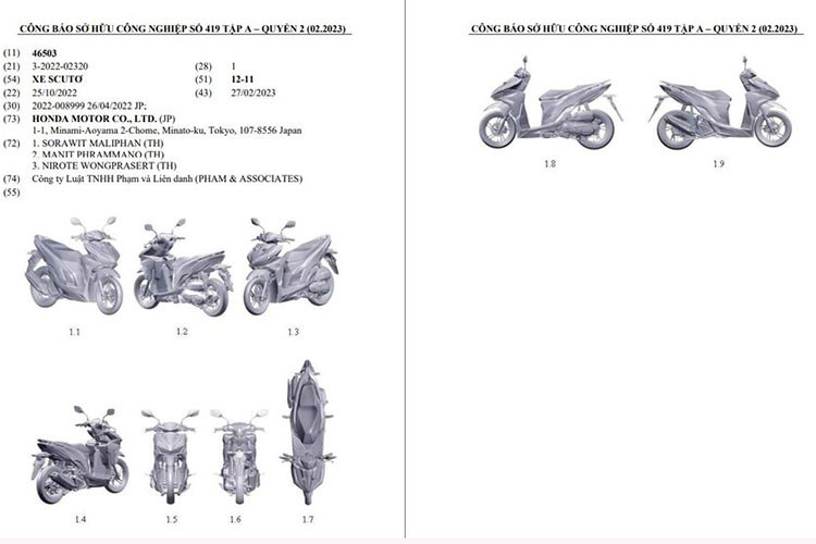 Xe ga Honda Vario 125 sap phan phoi chinh hang tai Viet Nam