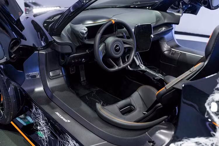 Còn về giá xe McLaren Elva tiêu chuẩn là 1,69 triệu đô la, chưa bao gồm các tùy chọn thêm, xe của Minh Nhựa có thêm tác phẩm nghệ thuật do họa sỹ Hom Nguyễn vẽ lên ngoại thất, thêm trang bị kính chắn gió cho xe, để có thể đăng kiểm được tại Việt Nam.