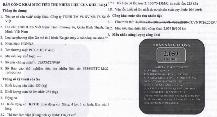 Honda PCX e:HEV tiet kiem xang ve Viet Nam, dat ngang Honda SH150i-Hinh-2