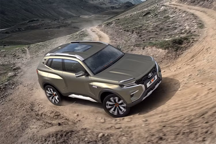 “Chúng tôi đang chuẩn bị cho tương lai của Lada. Với 4x4 Vision, chúng ta trình diễn tiềm năng của một thiết kế độc nhất, ấn tượng, táo bạo và mạnh mẽ vào một mẫu SUV mới, lấy nguồn cảm hứng từ Lada 4x4 Niva huyền thoại”, Steve Mattin, giám đốc thiết kế Lada bình luận.