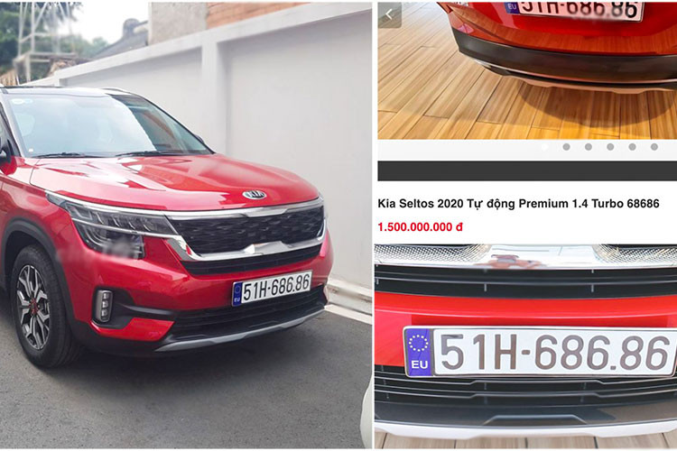 Ngay sau đó, chiếc Kia Seltos biển đẹp này nhanh chóng được rao bán với giá 1,5 tỷ đồng. Gần gấp đôi giá trị so với mức giá niêm yết 719 triệu đồng của Seltos phiên bản 1.4L Turbo Premium. Nếu tính luôn các chi phí để ra biển và lăn bánh xe tại khu vực TP.HCM, giá xe Kia Seltos 2020 mới này chỉ khoảng 780 triệu đồng khi chủ nhân lăn bánh.
