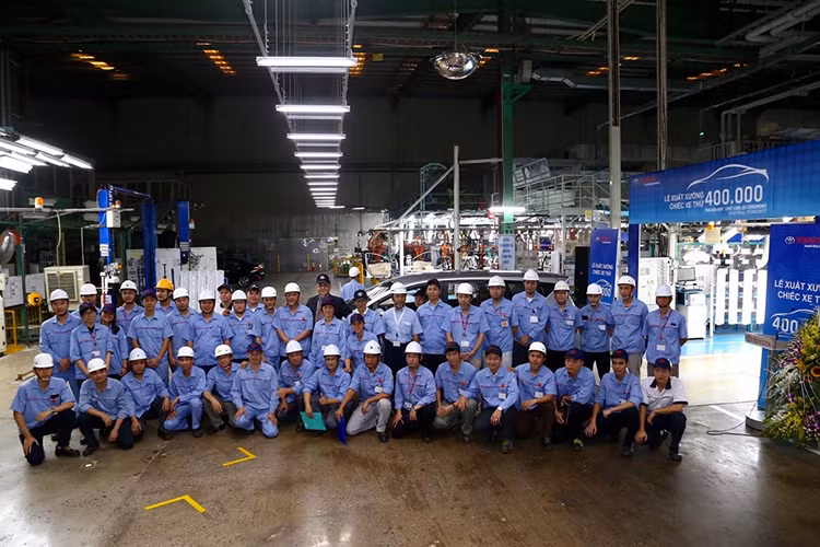 Sau hơn 21 năm có mặt tại Việt Nam, TMV đã phát triển trên nhiều lĩnh vực, từ bán hàng, phát triển sản xuất cho tới việc mở rộng hệ thống đại lý/chi nhánh đại lý và trạm dịch vụ ủy quyền trên toàn quốc. Doanh số bán cộng dồn đến hết năm 2016 của TMV đã đạt trên 412.000 xe (bao gồm cả xe lắp ráp trong nước và xe nhập khẩu)...