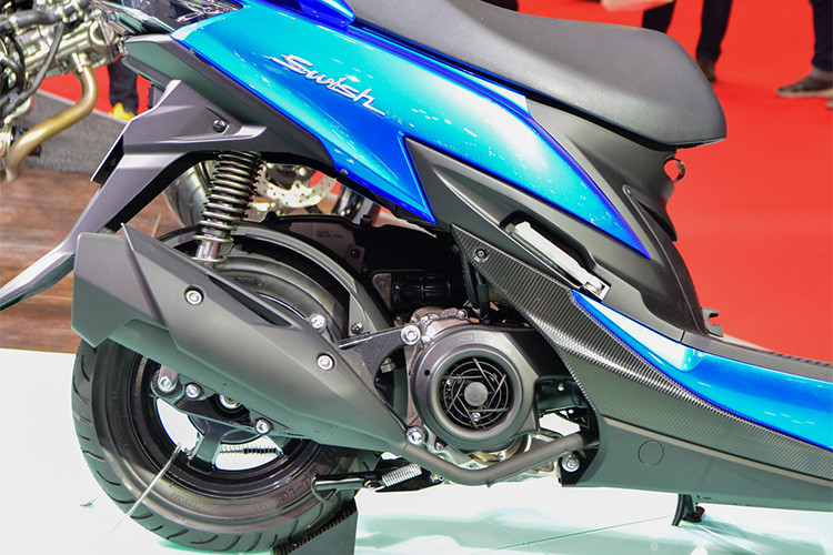 Xe được trang bị khối động cơ xy-lanh đơn, 4 kỳ, dung tích 125 cc tương tự người anh em Access 125. Ở Suzuki Access 125, động cơ SOHC này tạo ra công suất tối đa 8,7 mã lực tại vòng tua máy 7.000 vòng/phút và mô-men xoắn cực đại 10,2 Nm tại vòng tua máy 5.000 vòng/phút. Động cơ kết hợp với hộp số CVT.