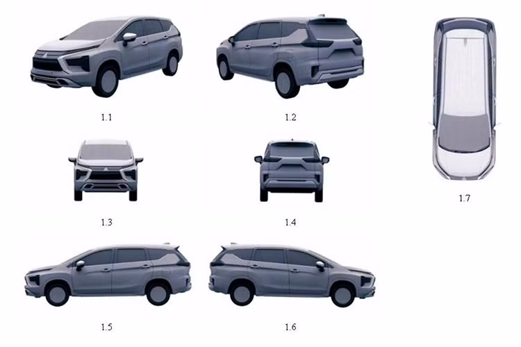 Cụ thể mẫu xe này đã được Cục Sở hữu trí tuệ Việt Nam vừa ban hành công báo sở hữu công nghiệp tháng 2, đáng chú ý nhất là việc xuất hiện kiểu dáng công nghiệp cho Mitsubishi Xpander 2022 bản nâng cấp. Theo thông tin trong công báo, mẫu MPV giá rẻ này đã được nộp đơn vào ngày 25/10/2021 và vừa công bố đơn vào ngày 25/2/2022.