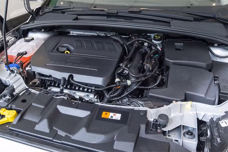 Focus được nhà phân phối và lắp ráp Ford Việt Nam lắp ráp tại nhà máy ở Hải Dương, xe sở hữu động cơ EcoBoost hoàn toàn mới 1.5l 4 xi-lanh tăng áp, phun nhiên liệu trực tiếp có công suất 177 mã lực và mô-men xoắn cực đại 240 Nm và được trang bị hộp số tự động 6 cấp Selectshift.