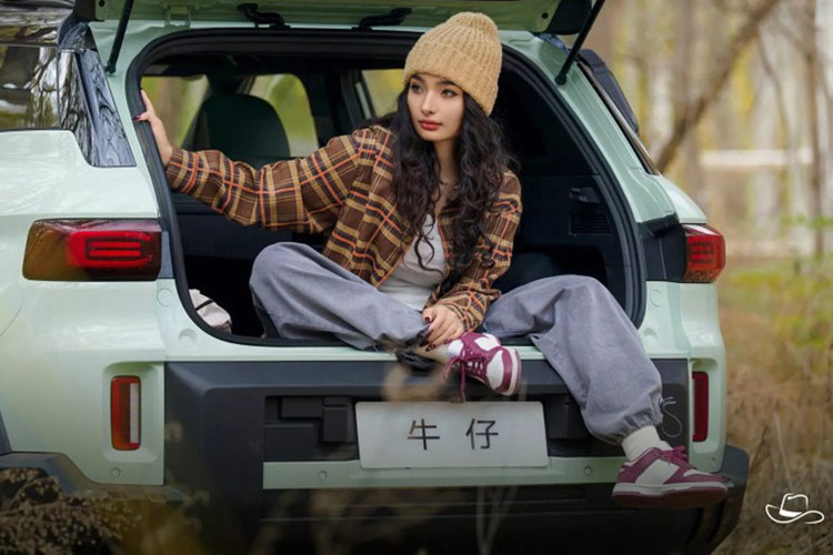 Sức mạnh của xe SUV địa hình chạy điện Geely Cowboy đến từ động cơ 1.5TD có công suất tối đa 133 kW (178 mã lực) và mô-men xoắn cực đại 290 Nm, kết hợp với hộp số 7DCT.