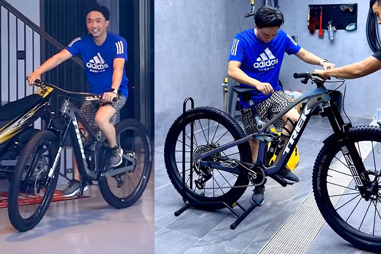 Hình ảnh Cường Đô la từ lâu đã gắn liền với các siêu xe, tuy nhiên, trong ngày 7/6/2023 vừa qua đã có một Cường Đô la rất khác khi không còn check-in cùng các siêu xe đắt tiền hay ngồi hàng ghế sau các xe sang dành cho doanh nhân, thay vào đó anh lại đội mũ bảo hiểm để dạo phố Sài thành cùng chiếc xe đạp hàng thửa.