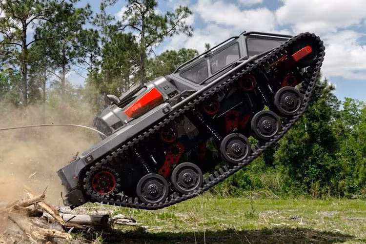 Xe dia hinh Ripsaw Tank nhu xe tang, ban hon 1,15 ty dong-Hinh-2