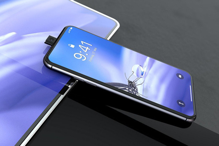 Quan sát phiên bản concept này, chúng ta sẽ có một khu vực cực kỳ sáng bóng ở mặt sau của điện thoại, giống như mẫu smartphone chơi game nổi bật với hệ thống đèn LED.